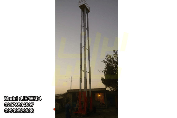 بالابر هیدرولیک چهار ریل
