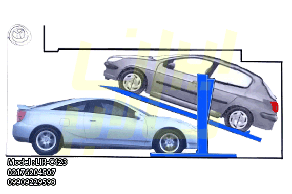 بالابر پارکینگ مزاحم مدل تعادلی  